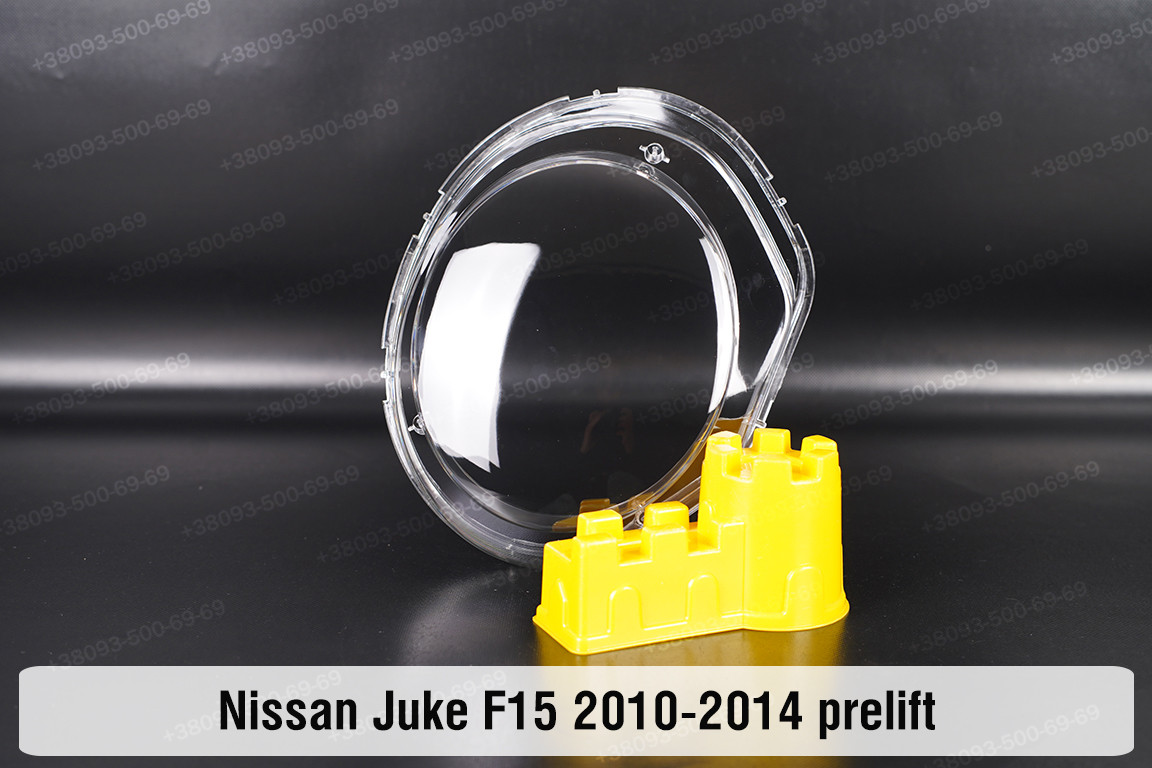 Скло фари Nissan Juke F15 (2010-2014) дорест ліве, фото 1