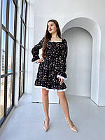 Платье на девочку 152, 170 см Софт 002753 Черное