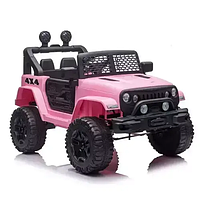 Электромобиль детский джип Jeep Wrangler M 5734EBLR-8, розовый