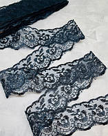 ОПТ - Мереживо "Яблучко", 4,5 см, колір-темно-синій, 10 ярдів (9,6 м), Темно-синій