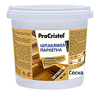 Шпаклевка паркетная ProCristal Ircom Decor IР-33 Сосна 1.5 кг