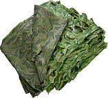 Маскувальна сітка 6х10м двостороння подвійна весна літо "Зелений камуфляж №1 / №3", фото 4