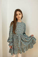 Сукня для дівчинки бавовна, Зоі, розміри 128-158, фото 4