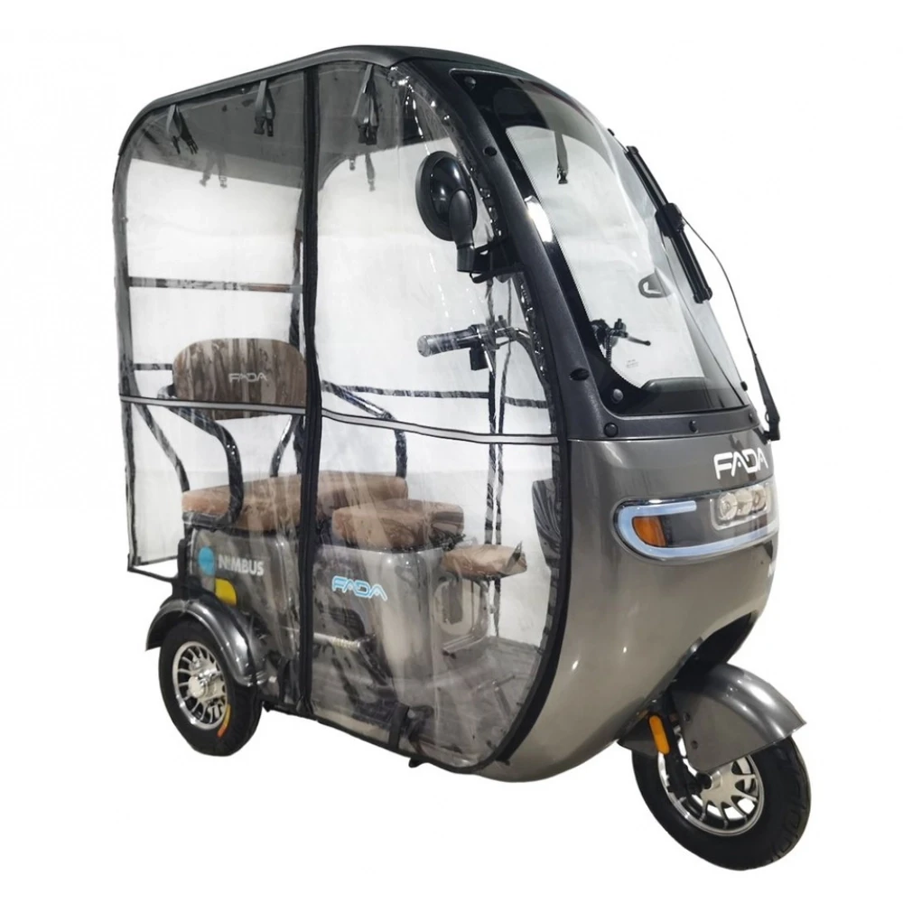 Електричний трицикл DOMINATOR  NiMBUS 1000W-72V-23Ah колеса 10" купити дешево в Украіні