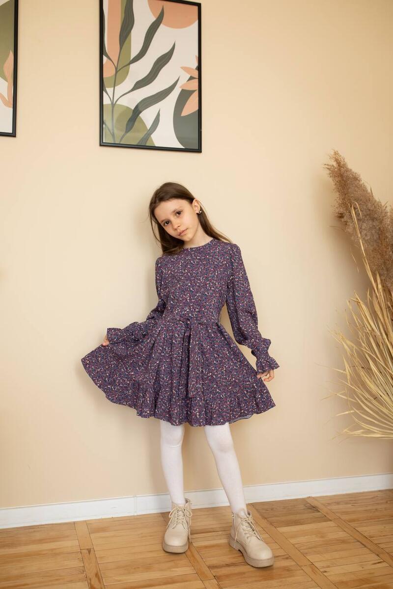 Сукня для дівчинки бавовна, Зоі, розміри 128-158