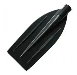 Лопать весла полегшена Kolibri 12.071.62 для надувних ПВХ човнів чорна 410 мм діаметр 35 мм легкий пластик, фото 1