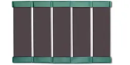 Днищевий настил слань - килимок для надувних ПВХ човнів Kolibri KM-330 21.006.22 фанера розмір 250х940 мм 5 секцій товщина