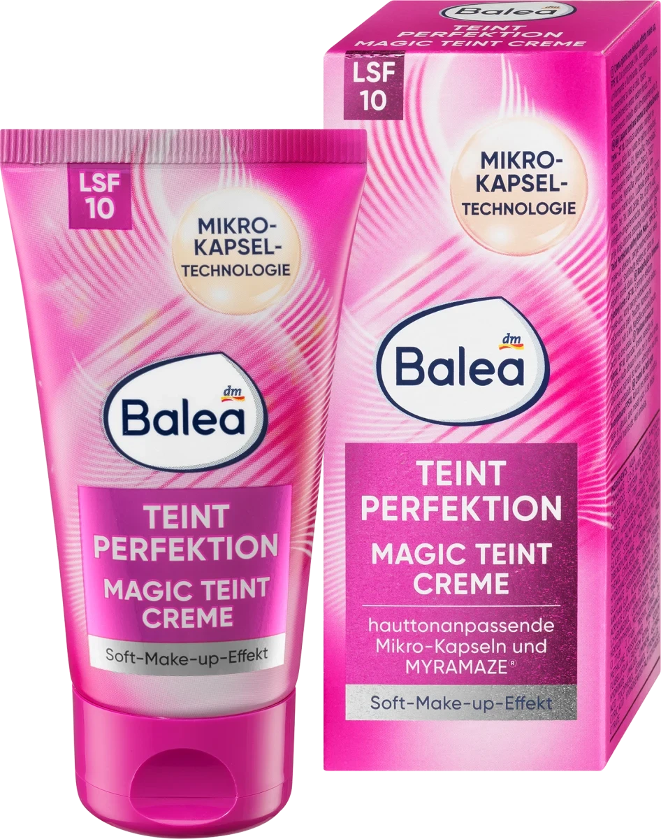 Крем для обличчя Balea Teint Perfektion LSF 10, 50 мл