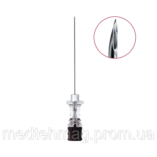 Голка для спінальної анестезії Atraucan® 0,47 х 88 мм, G26 х 3 1/2 дюйма/Bbraun/25шт./упаковка 100 шт./ящ