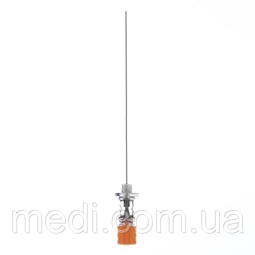 Голка для спінальної анестезії Spinocan® 0,53 x 88 мм, G 25 x 3 1/2 дюйма оранжева/Bbraun 25шт./упаковка, фото 1