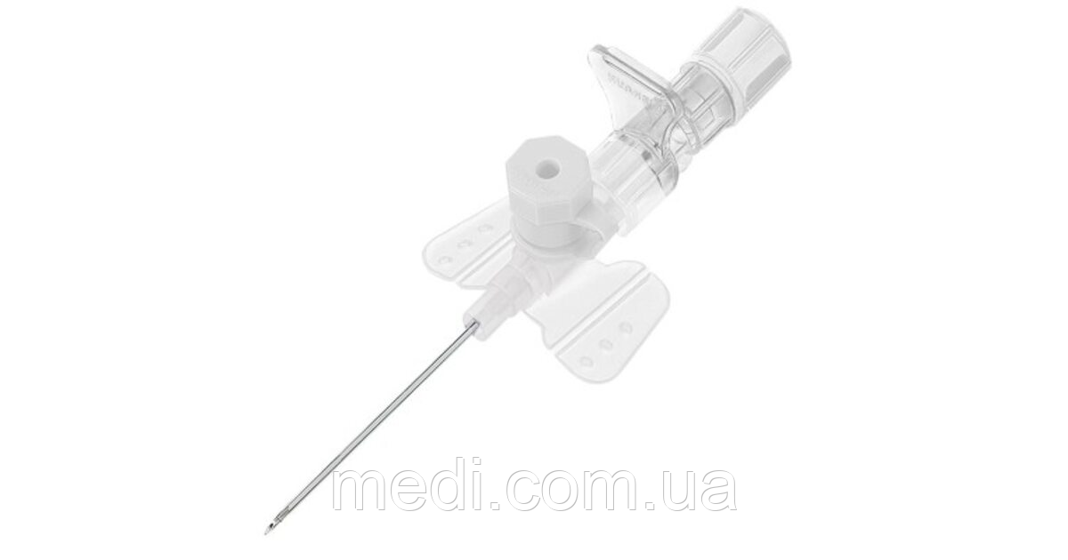Канюля внутрішньовенна Vasofix® Braunule 1,5 x 45 мм 17G x 1 3/4" 128 мл/хв (біла)/Bbraun 50 шт./упаковка