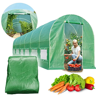 Змінна плівка до Тепліца 6х3х2м Funfit Garden 1628 зелений