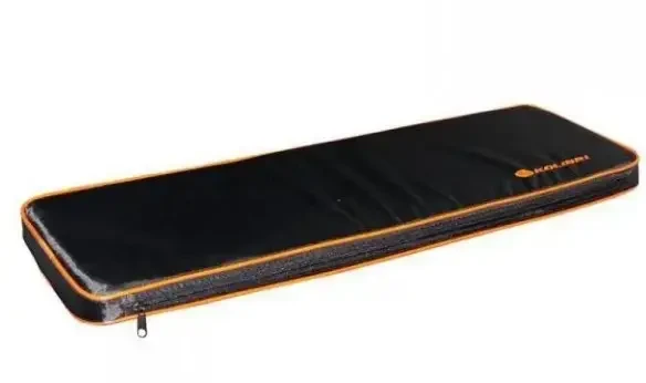 М'яке сидіння 025 x 102 м для надувних ПВХ човнів Kolibri KM-400DSL KM-450DSL водонепроникна тканина чорне комфортне, фото 1