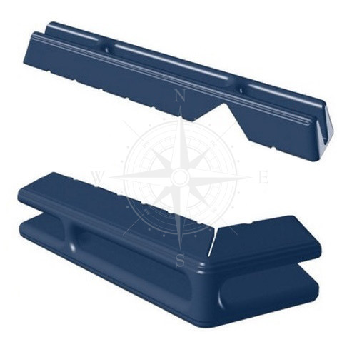 Кранець Inmare Systema X Angolo, 940х150х105 мм, EVA, синій, Osculati.