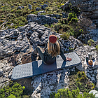 Килимок самонадувний Naturehike 35 мм CNK2300DZ013 блакитний, фото 4