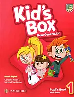 Kid's Box New Generation 1: Pupil's Book with eBook (підручник з кодом доступу онлайн)