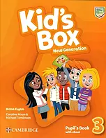 Kid's Box New Generation 3: Pupil's Book with eBook (підручник з кодом доступу онлайн)