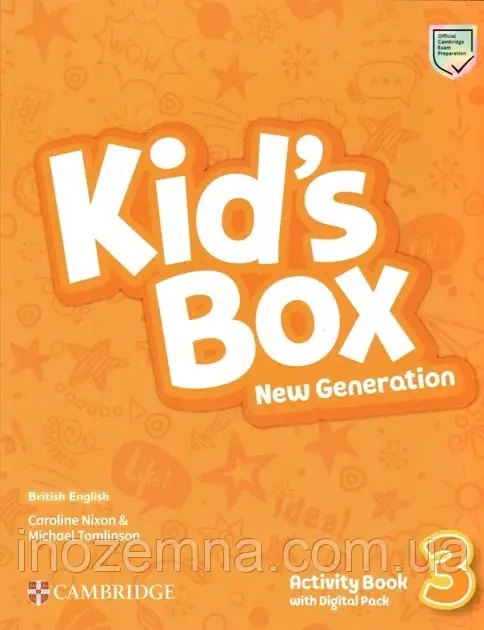 Kid's Box New Generation 3 Activity Book with Digital Pack