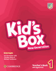 Kid's Box New Generation 1 Teacher's Book with Digital Pack