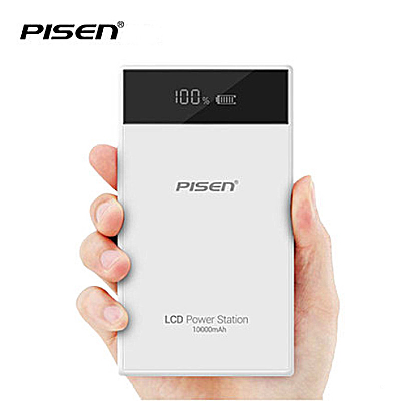 Power bank Pisen 10000 mAh з Led-екраном