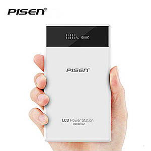 Power bank Pisen 10000 mAh з Led-екраном