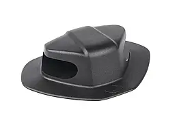 Лееродержатель прохідний для надувних ПВХ човнів Kolibri 1 отвір чорний 11.115.62 для троса до 12 мм довжина 100 мм