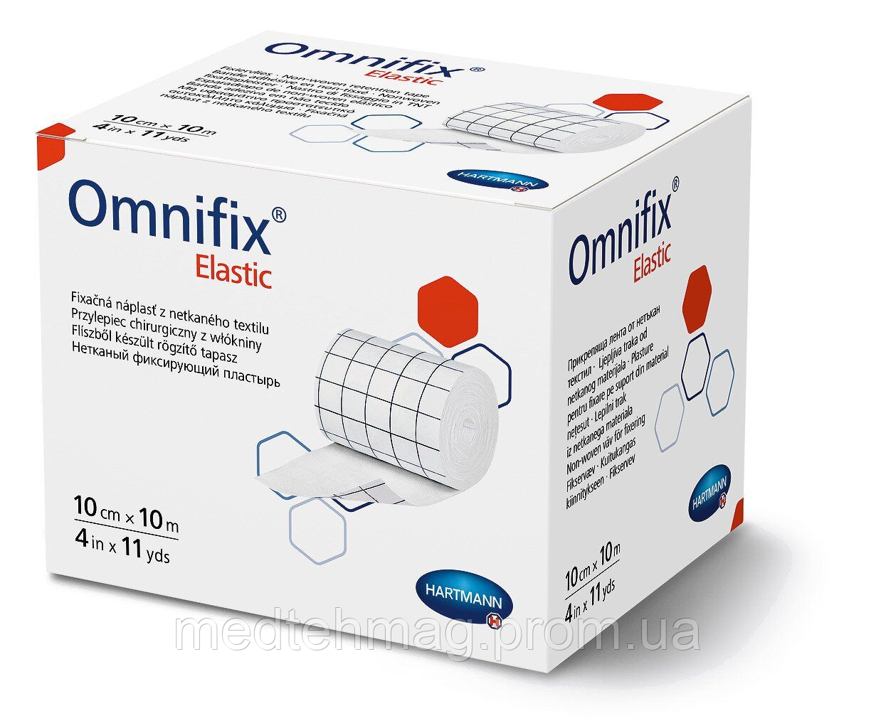 Пластир Omnifix Elastic 10см*10м №1 36 упаковка/ящ