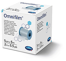 Пластир фіксуючий з прозорої плівки Omnifilm 5 см х 5 м