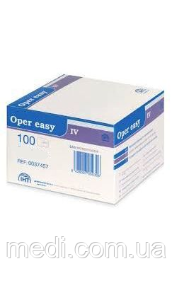 Прозора пов’язка для фіксації канюлі з стр.Oper easy IV strip, 9 х 7 см, Iberhospitex 37467