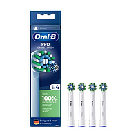 Сменные насадки для электрической зубной щетки Oral-B PRO Cross Action Braun 4 шт