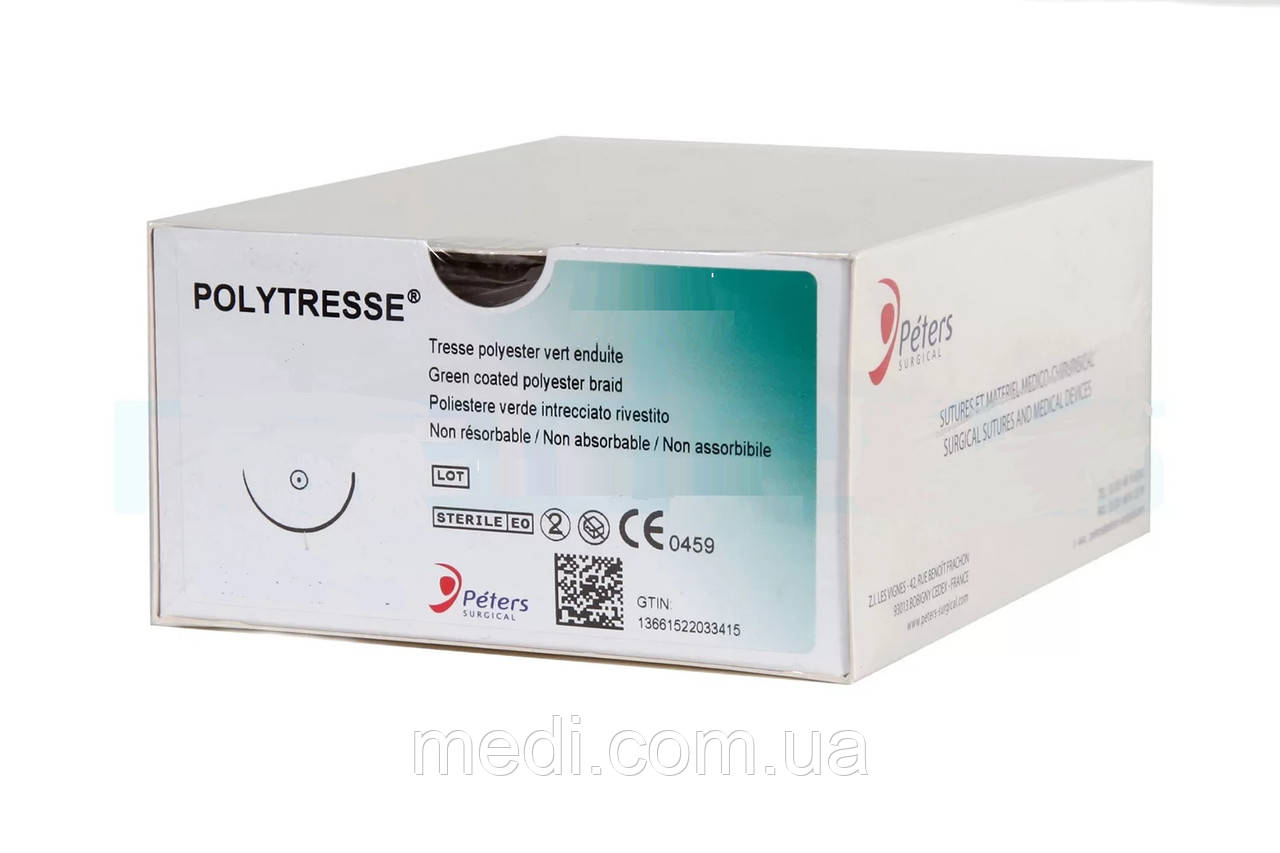 POLYTRESSE 5 (Етібонд W4846), колючо-ріжуча 50 мм, 1/2, довжина 75 см, Peters 91S70C
