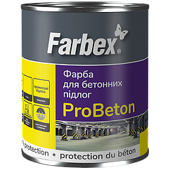Фарба для бетонної підлоги Farbex ProBeton Світло-Сіра (2.8кг)
