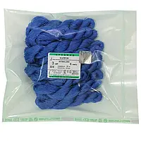 Капрон, (поліамід)  кручений, синій USP (EP): 3(М6) у відрізках, кількістю 10 шт., довжиною 0,80м, Опусмед