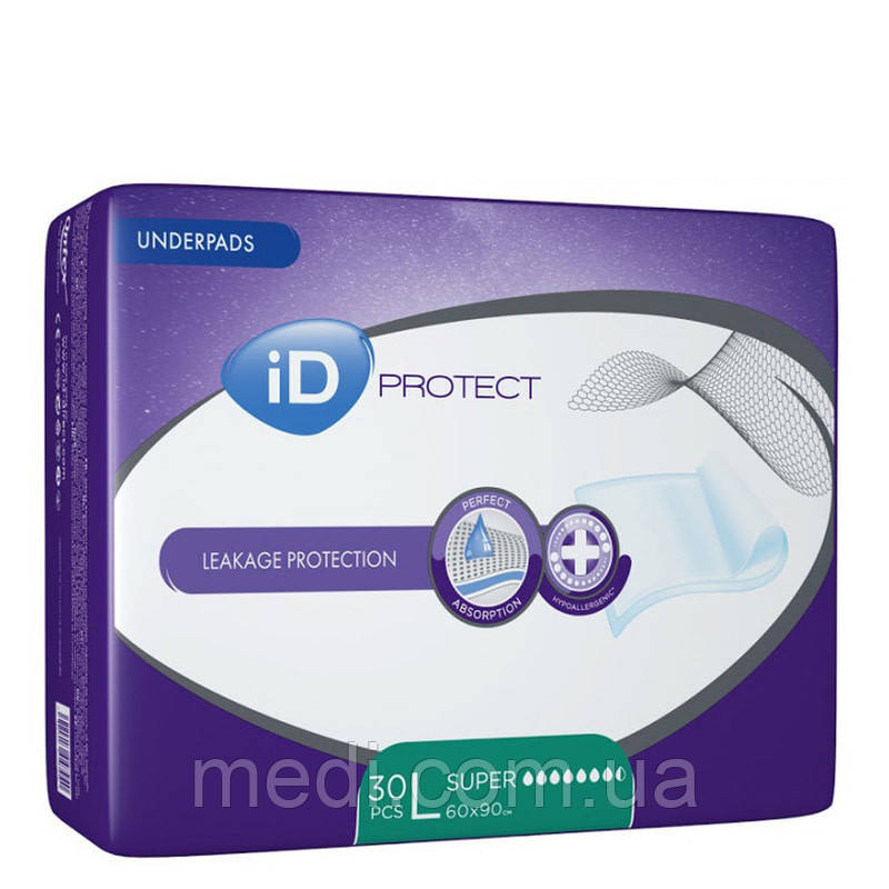 Пелюшки для дорослих ID Protect 60*90 Plus