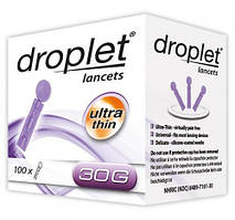 Ланцети Droplet 30 G, 100 шт.