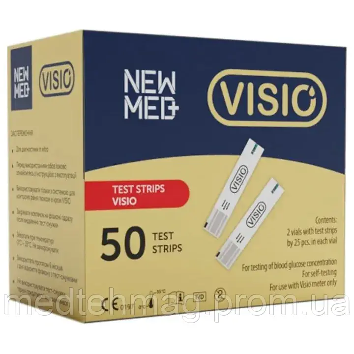 Тест-смужки Visio No50 (NewMed)