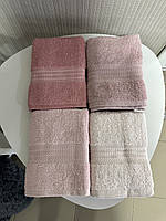 Махровое полотенце для лица 50*90см "Коса"