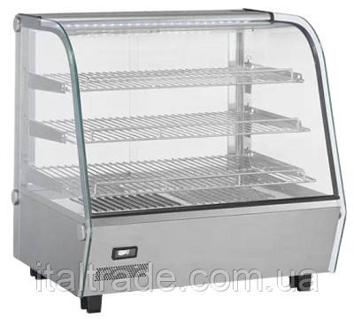 Вітрина теплова Hurakan WD-120L на 3 полиці об'єм 120 л, фото 1