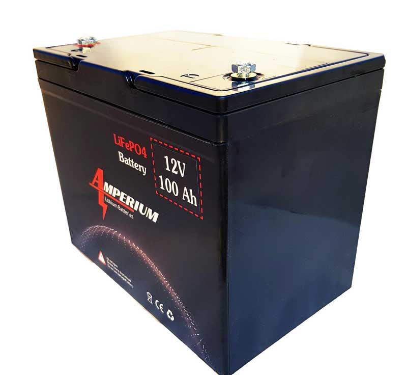 Тяговый Литиевый (LiFePo4) аккумулятор 100ач 12в в пластиковом корпусе ...