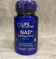 Life Extension, NAD+ Cell Regenerator, восстанавливатель клеток, 100 мг, 30 вегетарианских капсул