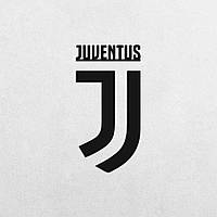 Деревянное панно емблема Juventus FC ФК (Ювентус) / Фанера / 45x89 см