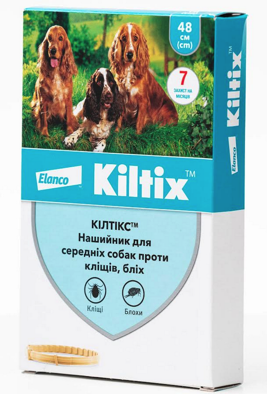 Kiltix ошейник от блох и клещей ( 48см )