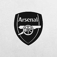 Деревянное панно емблема Arsenal FC ФК (Арсенал) / Фанера / 59x69 см