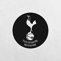 Деревянное панно емблема Tottenham Hotspur FC ФК (Тоттенгем Готспур) / Фанера / 59x59 см