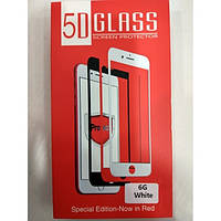 Панель передняя 5D GLASS 6G White (красная коробка)