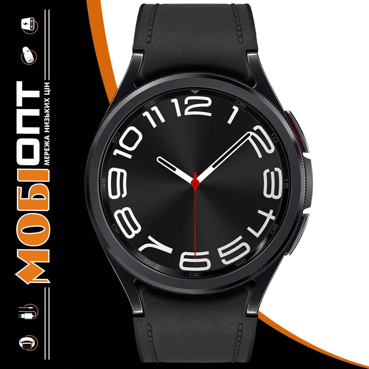 Smart Watch Samsung Galaxy Watch 6 Classic 43mm LTE SM-R955 Graphite (SM-R955FZKAAXSP) Global version