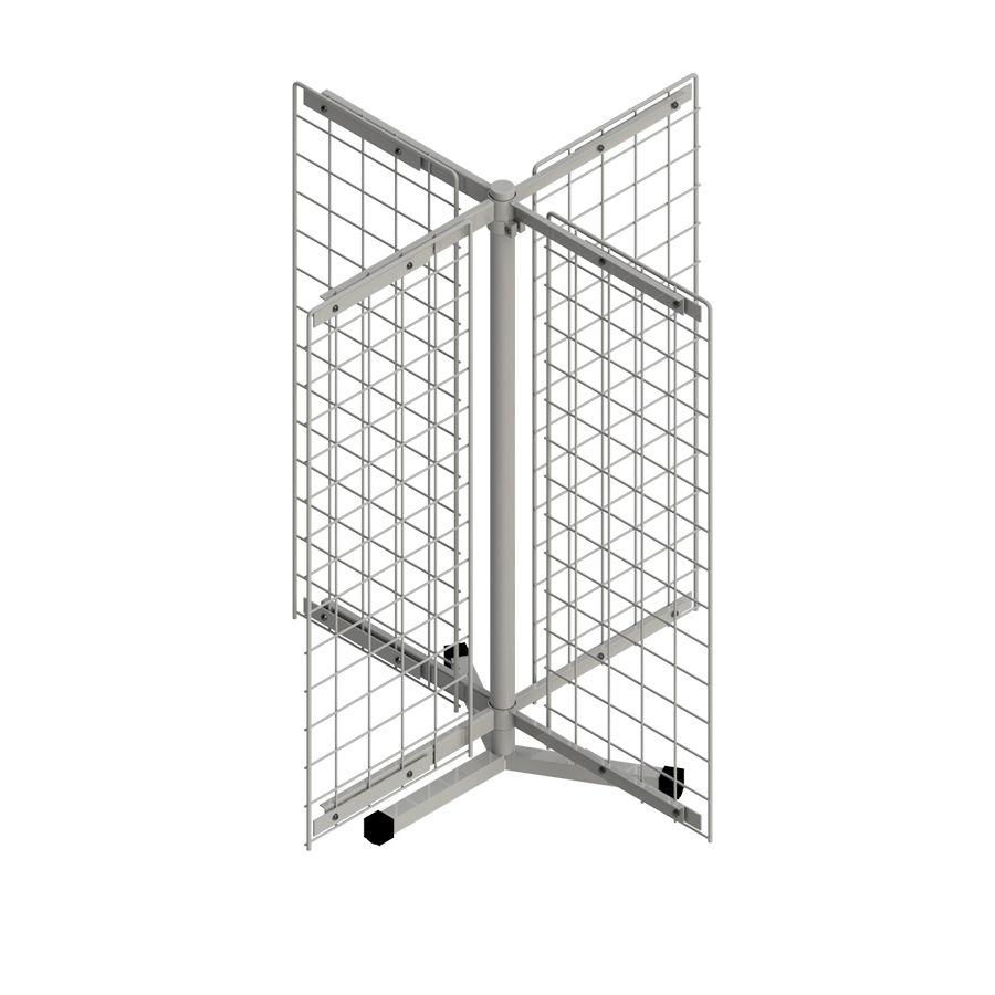 Стійка-вертушка 4 сітки настільна 70х25