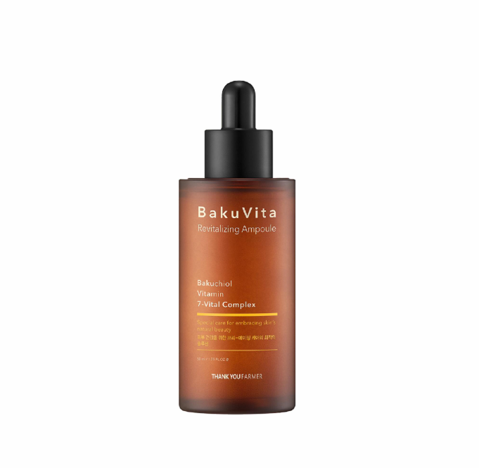 Відновлювальна сироватка з бакучіолом THANK YOU FARMER BakuVita Revitalizing Ampoule 50 мл