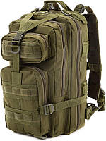 Тактичний військовий рюкзак на дві лямки з відділенням для гідратора, системою MOLLE