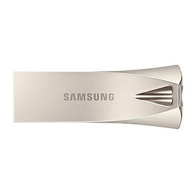 USB флешнакопичувач Samsung 64 GB Bar Plus Silver USB 3.1 (MUF-64BE3/APC)